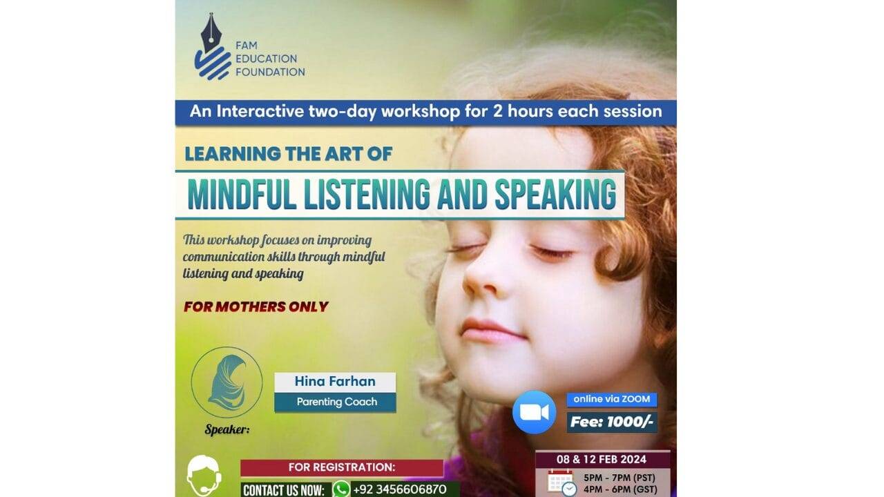 mindful listening and speaking